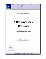 I Wonder as I Wander Two-Part choral sheet music cover